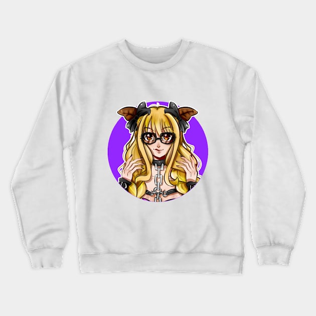 Lucy Heartfilia Crewneck Sweatshirt by Anet Garol